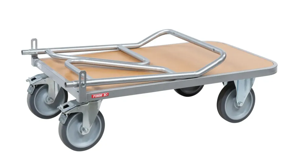 Fimm Chariot 400 kg 1000x560 mm repliable roues 200 mm