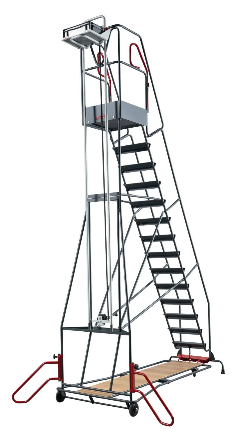 Fimm monte-charge escabeau 5 marches treuil 30 kg
