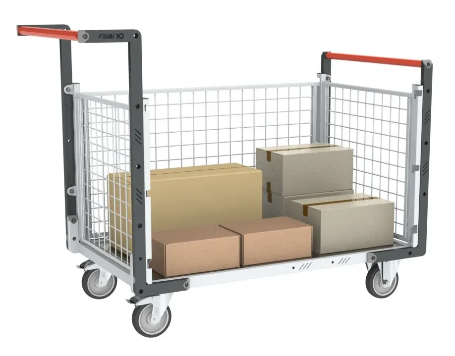 Fimm modulaire grillagé chariot 250 kg galva 1000x600 mm