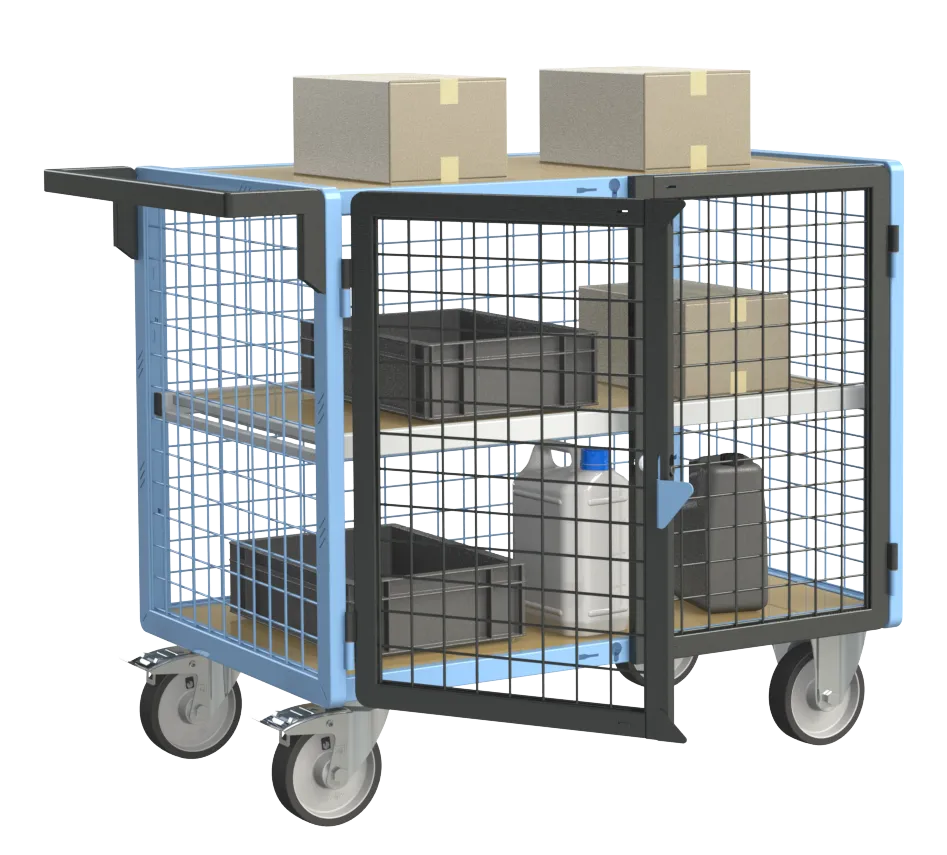 Fimm Servante établi 2 portes grillagées 500 kg