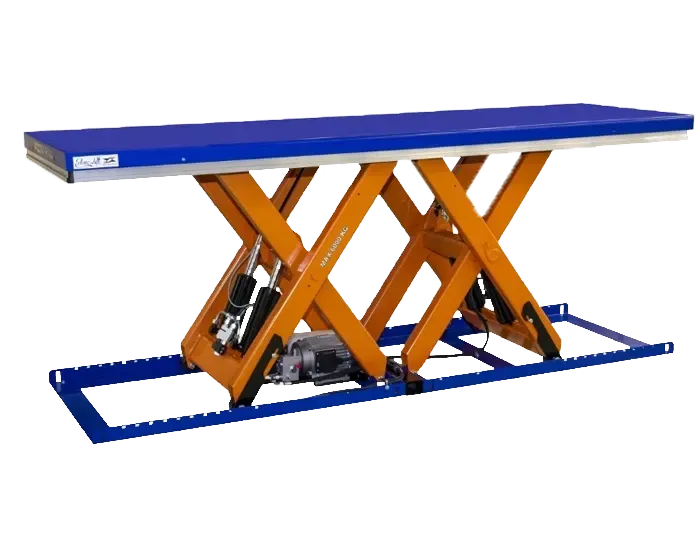 LIFTOP Double Ciseaux table élévatrice 10 tonnes