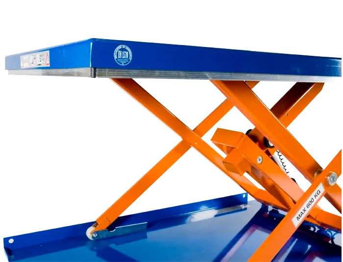 LIFTOP Table elevatrice extraplate 600 kg a 2 t