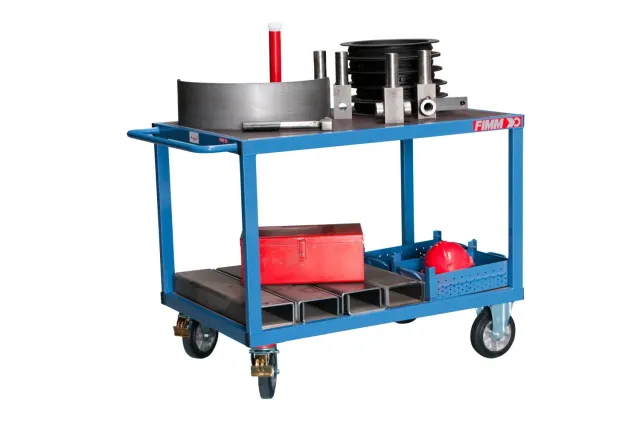 Fimm Servante établi 2 plateaux bois 1000 kg 1200x800