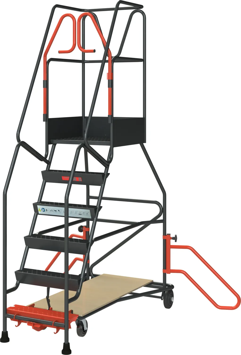 Fimm escabeau immobilisation auto 5-15 marches 150 kg