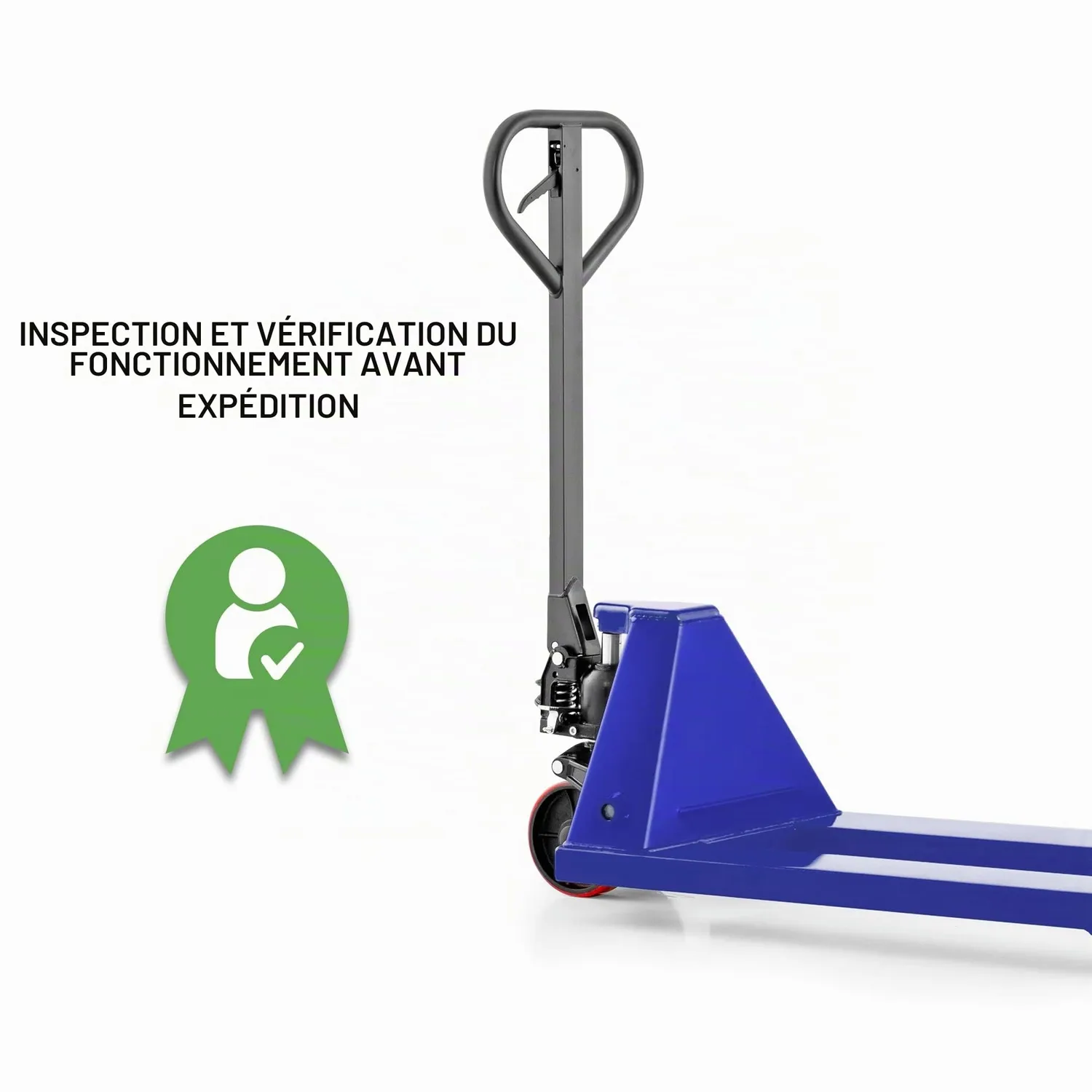 Pallit Five transpalette manuel 2500 kg 1150 mm PU