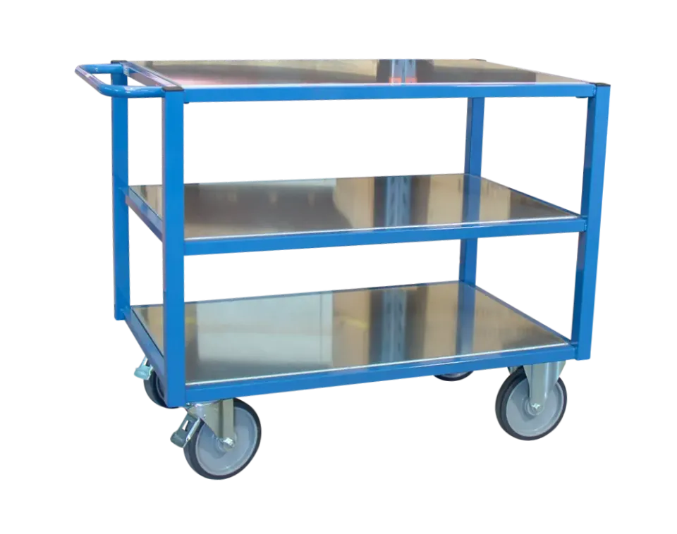 Fimm Servante établis 3 plateaux tôle galva 500 kg