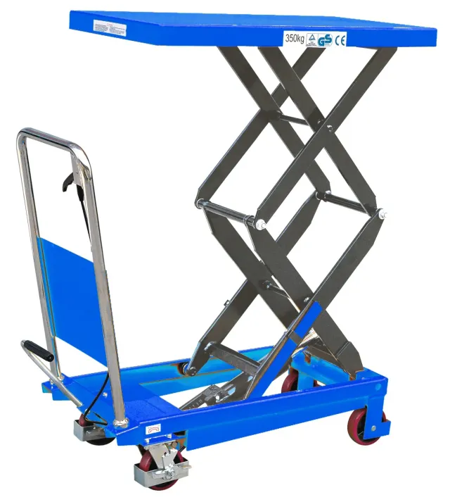 Fimm table élévatrice manuelle double ciseaux 150 kg