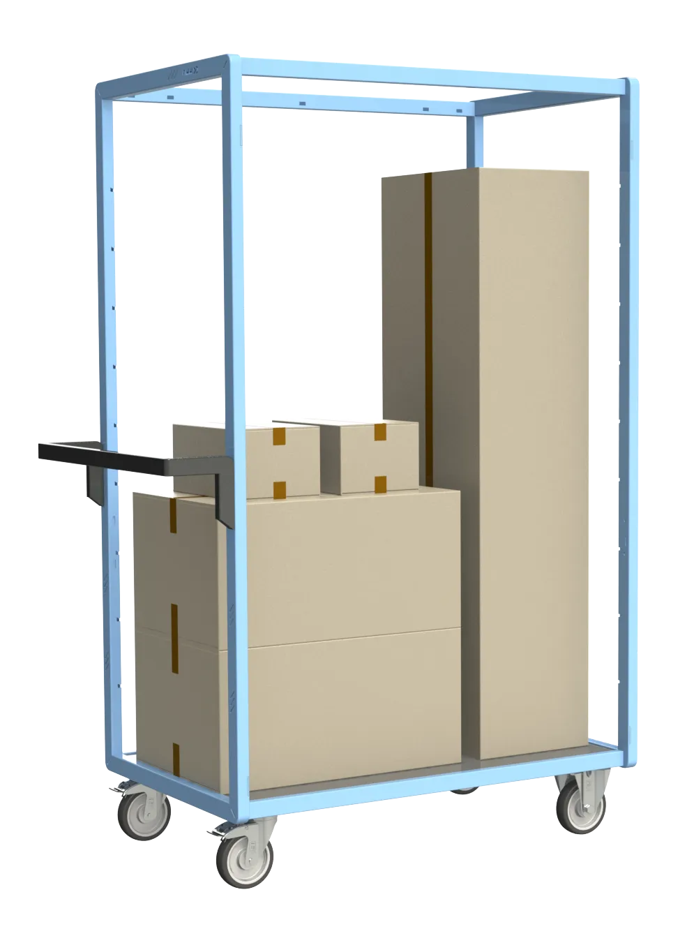 Fimm servante multi-niveaux tôle galva 500 kg 9 étagères