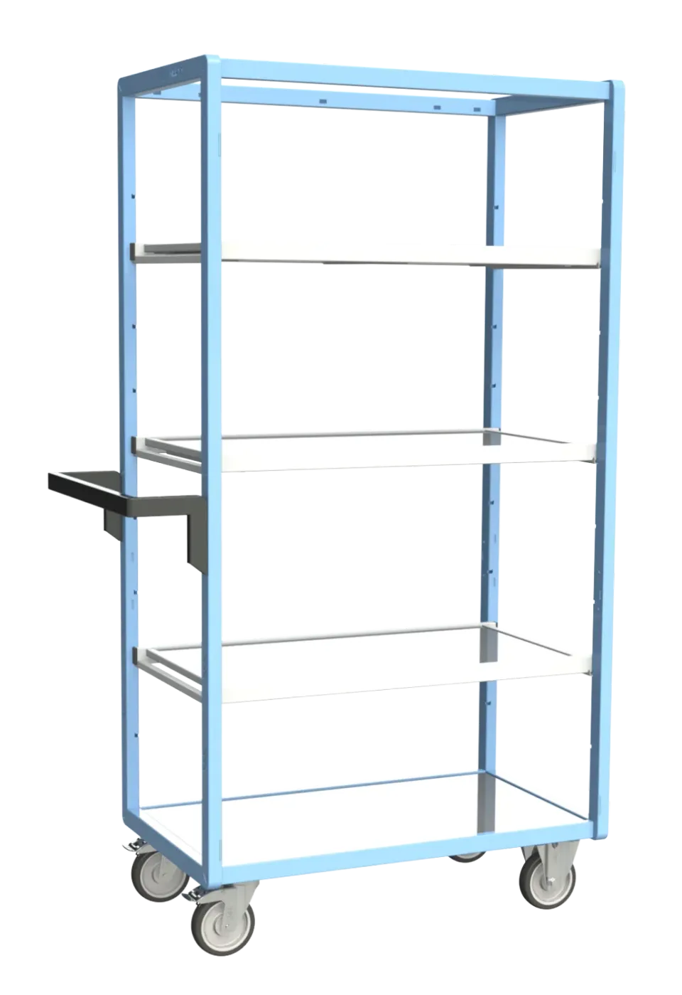 Fimm servante 3 étagères tôle galva 250 kg multi-niveaux
