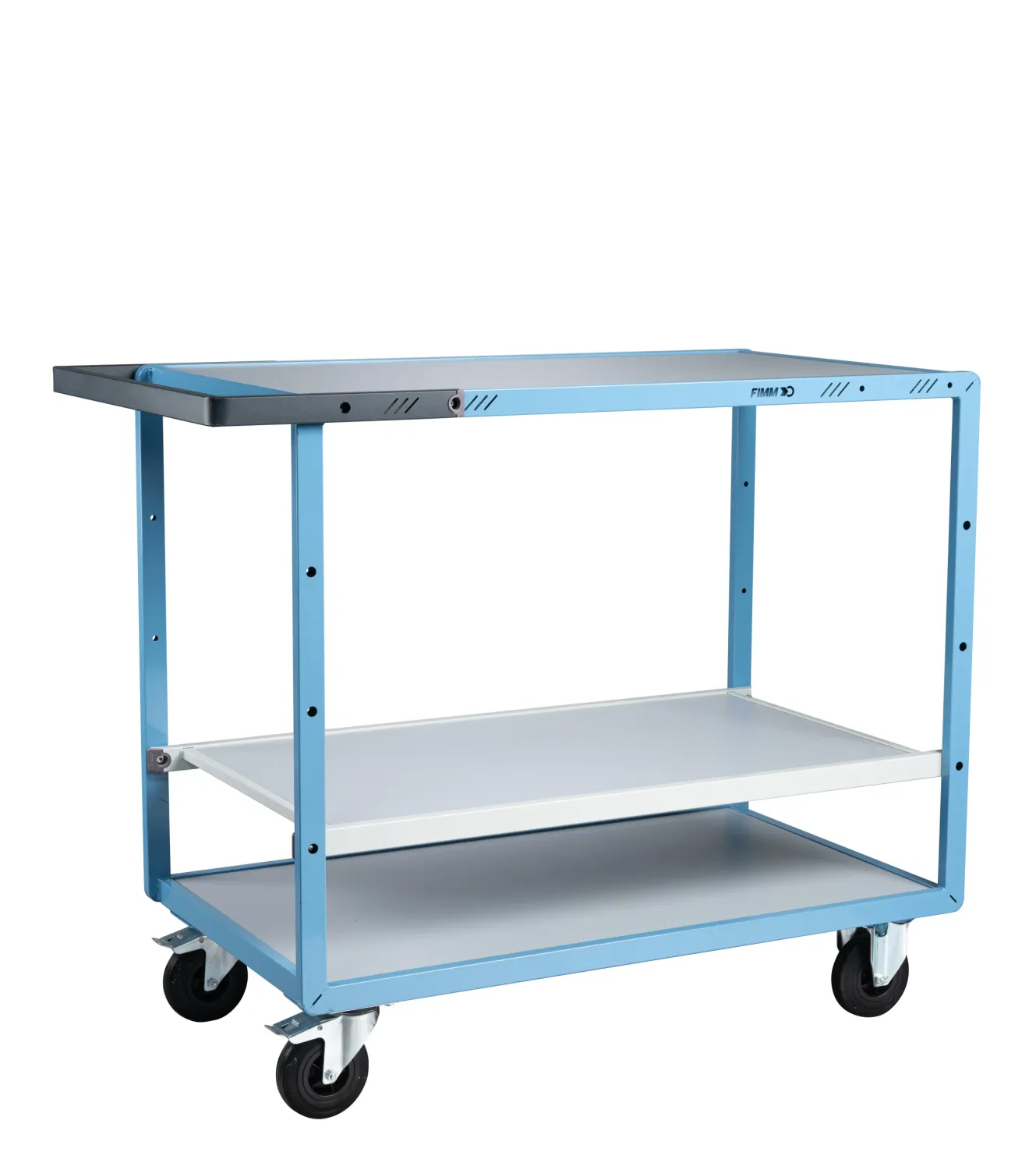 Fimm servante mécano-soudée 3 plateaux mélaminé 250 kg