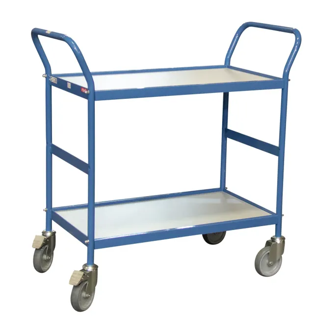 Fimm Servante 2 plateaux bois 780x420 mm 150 kg