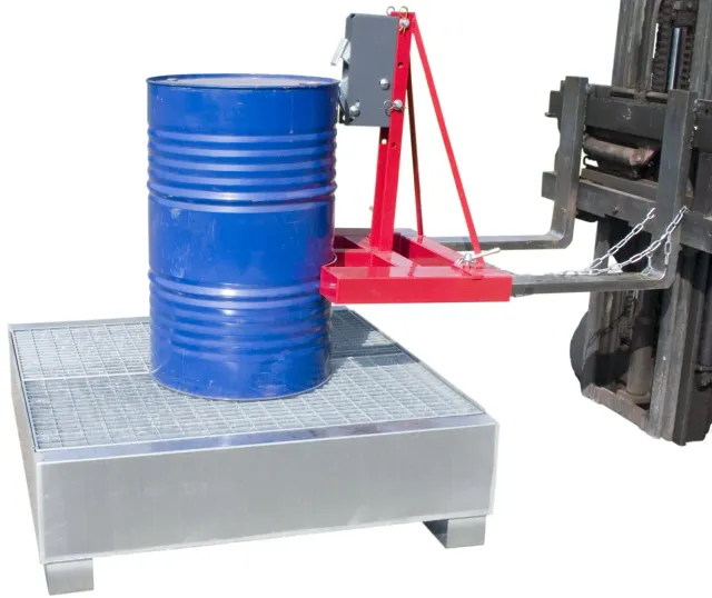 Fimm pince à fût verticale automatique 500 kg latérale
