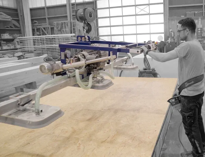 LIFTOP Ergo Bois Aéro Poro manipulateur panneaux 900 kg