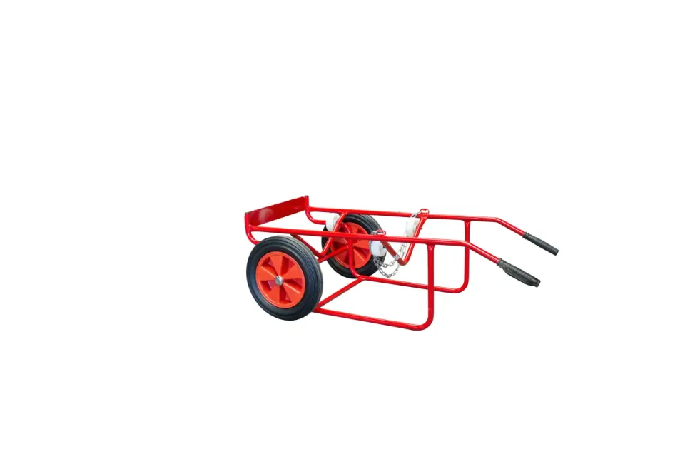 Fimm diable chantier à fût 220 L chaîne galets nylon