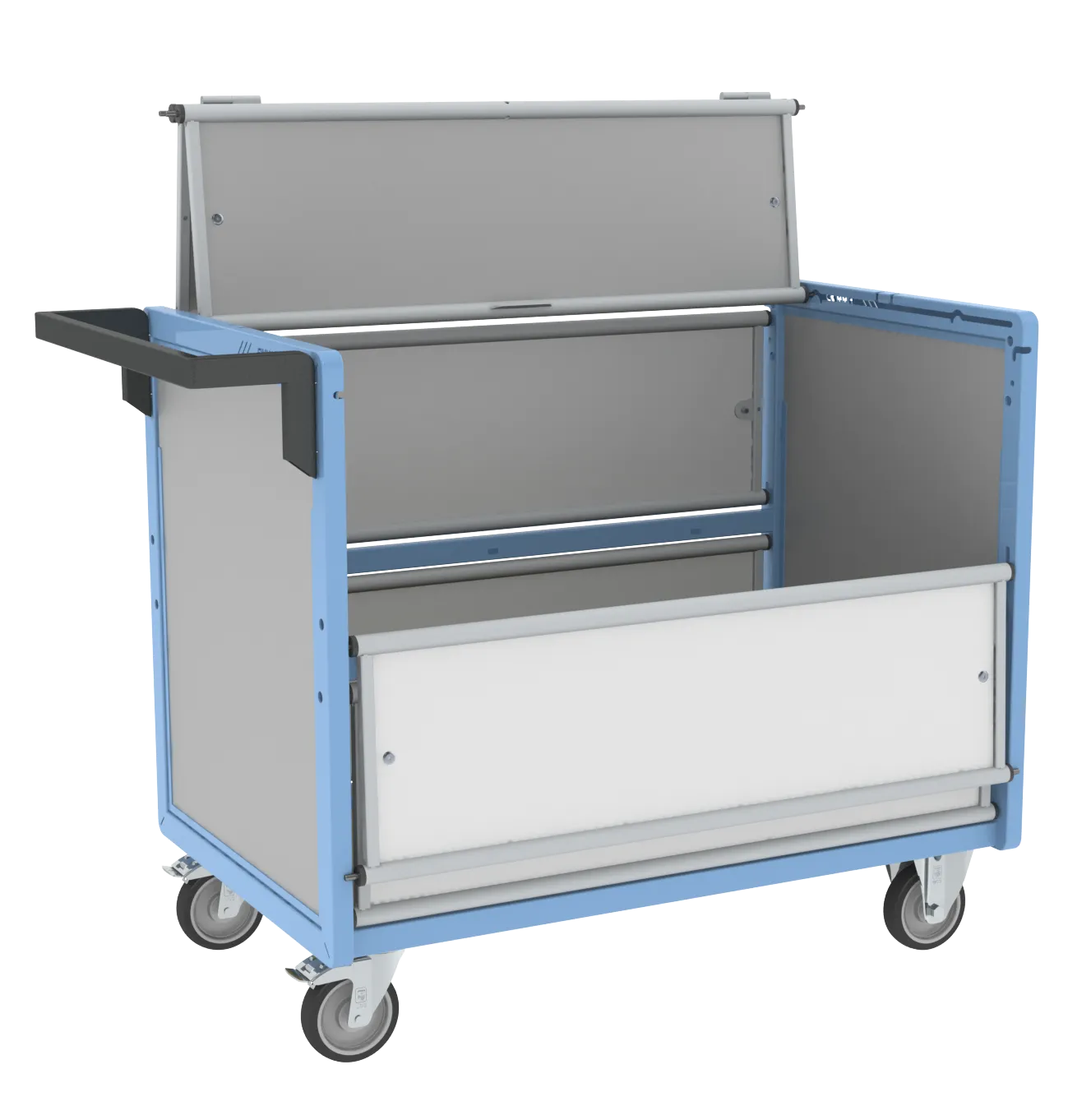 Fimm Chariot conteneur PP alvéolaire toit 500 kg