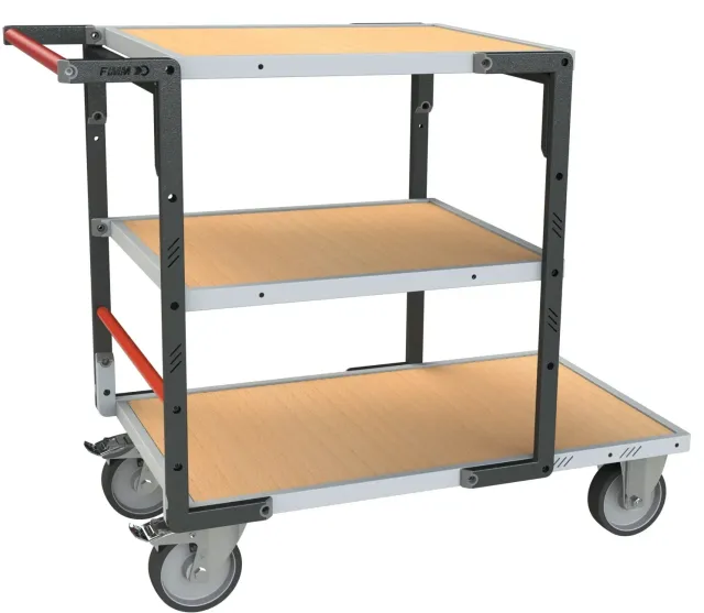 Fimm Barre maintien plateau 600 mm chariot acier