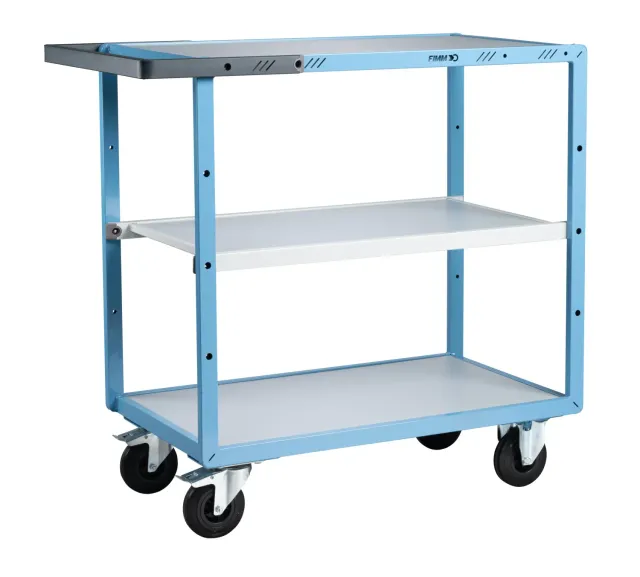 Fimm servante mécano-soudée 3 plateaux mélaminé 250 kg