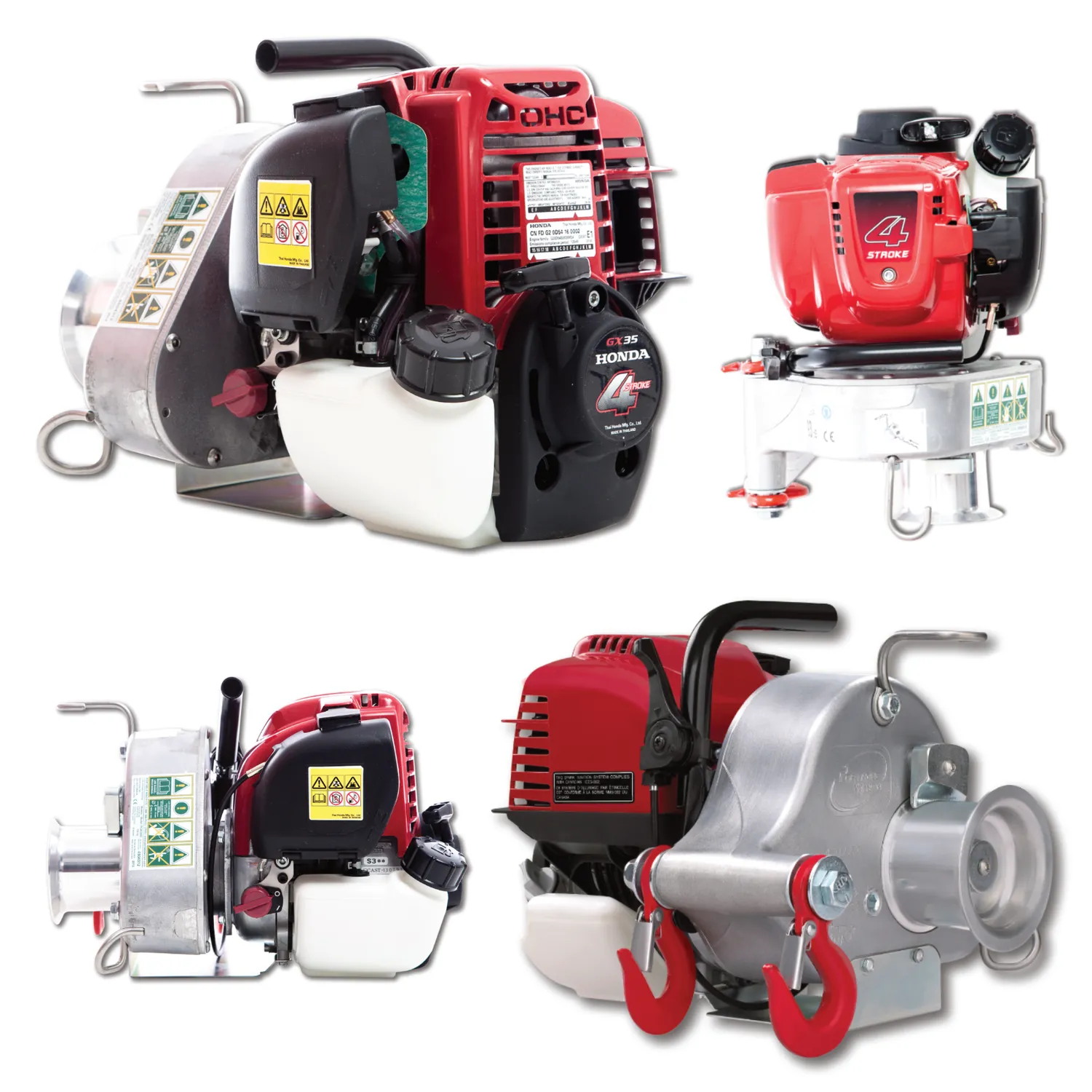 Portable Winch PRO PCW3000 treuil essence 700 kg avec élingue