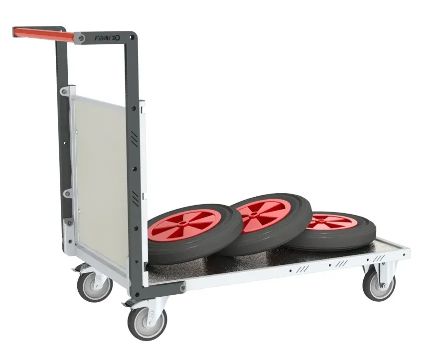 Fimm chariot PP alvéolaire 1 dossier tôle galva 250 kg