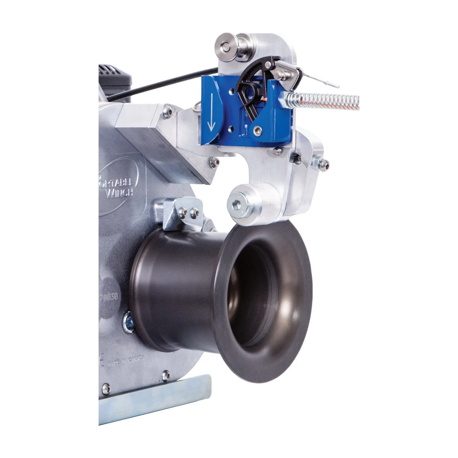 Portable Winch tambour cabestan avec guide corde