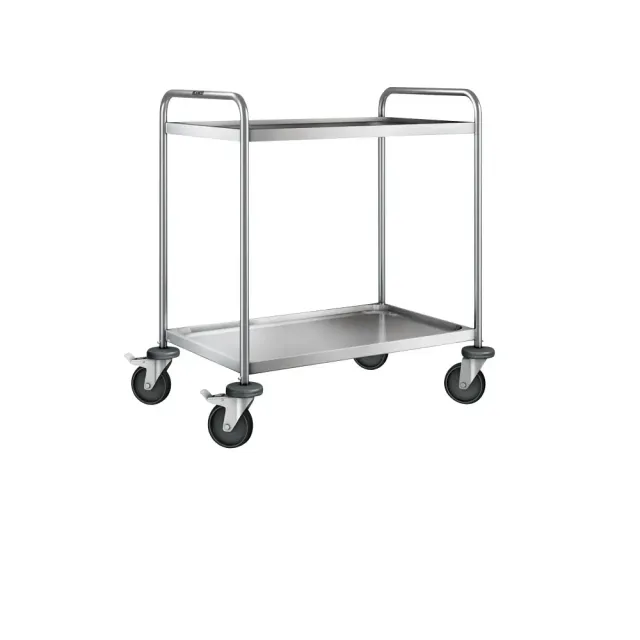 Fimm Desserte inox 304L 2 plateaux 120 kg