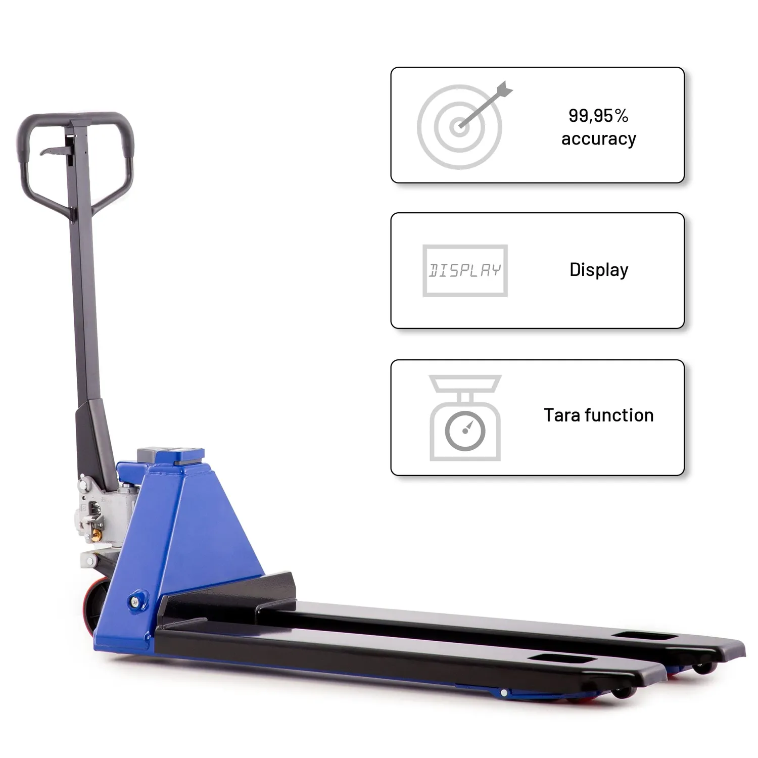 Pallit SCALE transpalette peseur avec balance 2000 kg 1150 mm