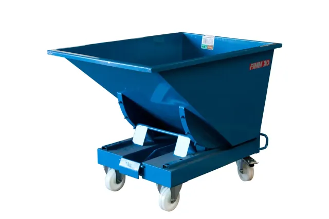 Fimm roues benne nylon Ø 150 mm 1000 kg 2+2 frein