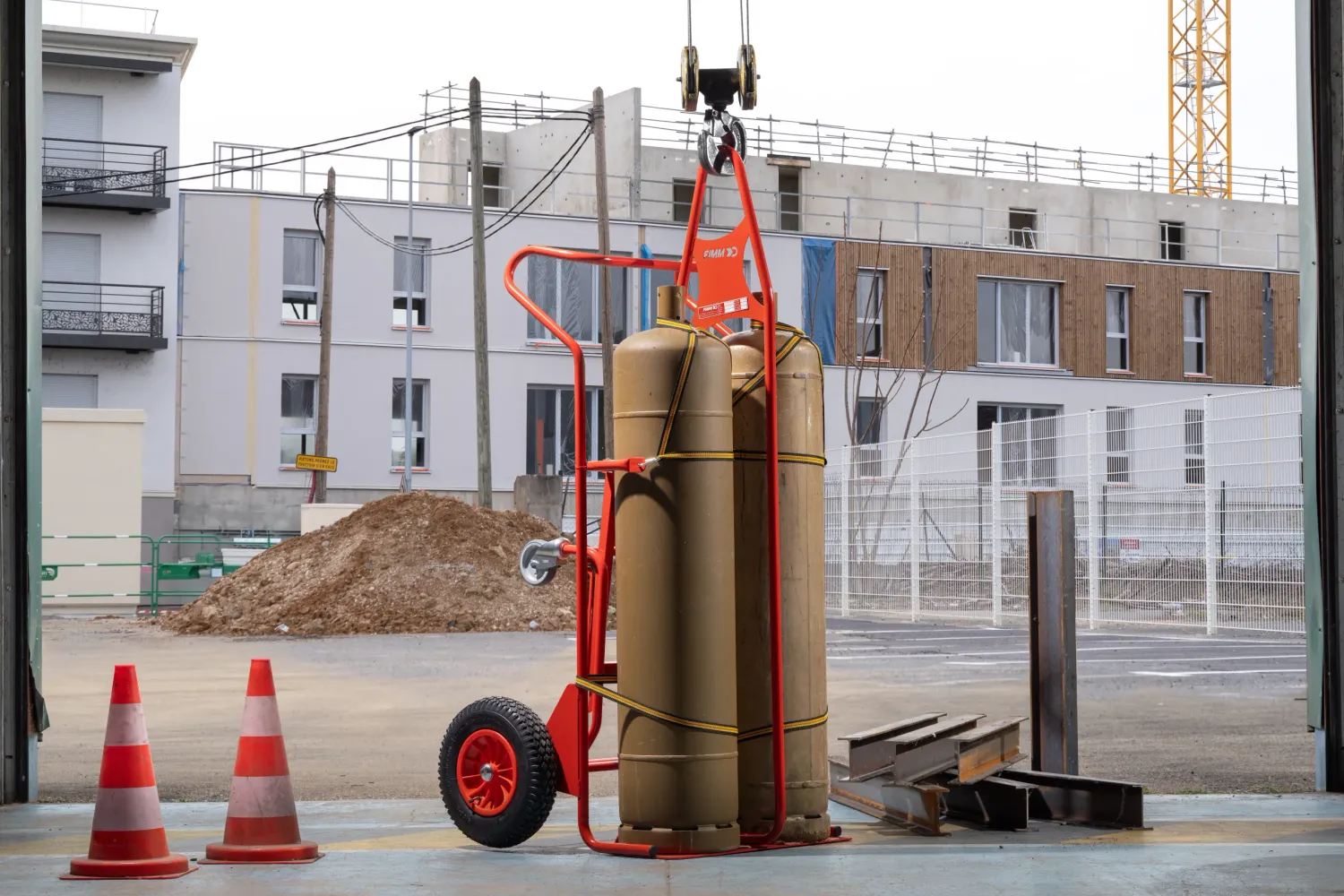 Fimm DBA diable élingable 2 bouteilles 250 kg chantier
