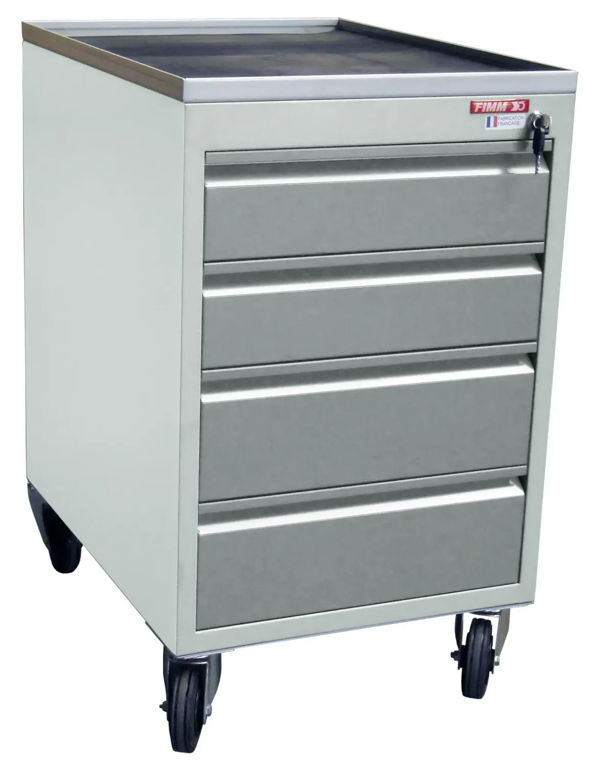 Fimm caisson mobile 4 tiroirs atelier 250 kg verrouillable