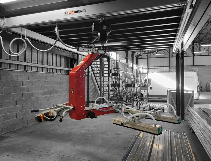 LIFTOP ERGO UGL 5 manipulateur ventouses 250 kg retournement 180°