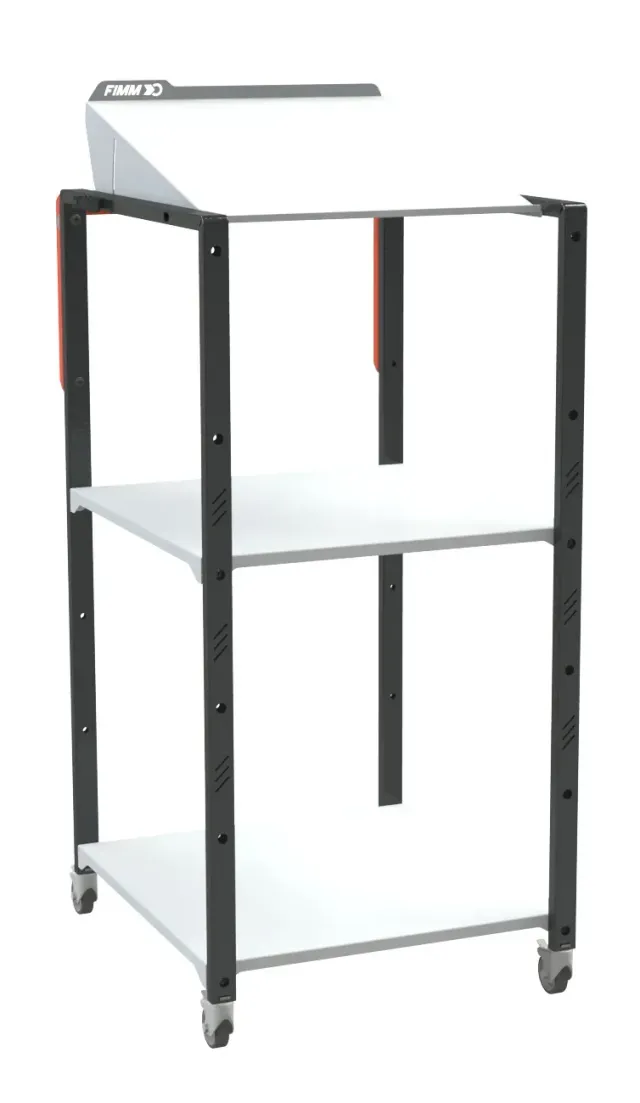 Fimm pupitre plan inclinable 2 étagères 150 kg