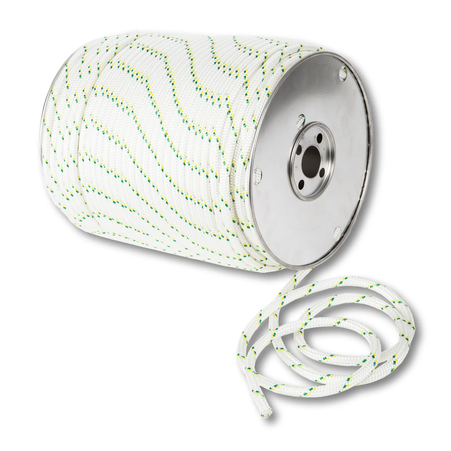 Portable Winch Corde Polyester 10 mm Double Tresse 50 m
