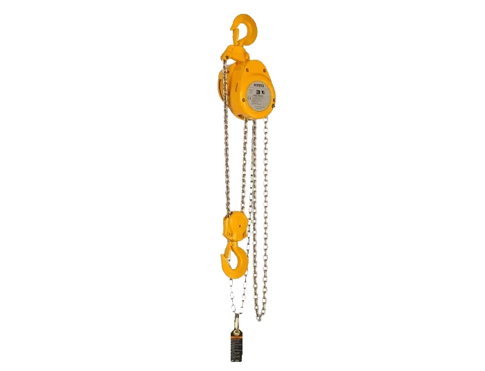 LIFTOP CF Palan a chaine manuel aluminium robuste