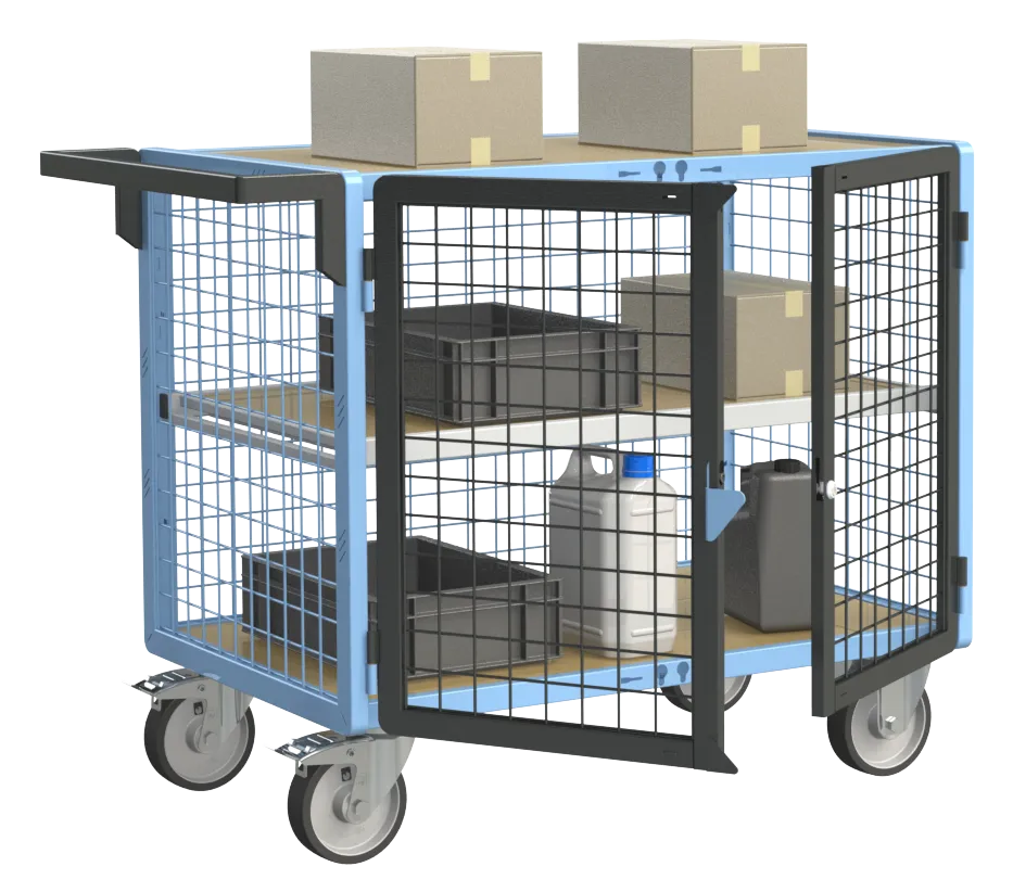 Fimm Servante établi 2 portes grillagées 500 kg