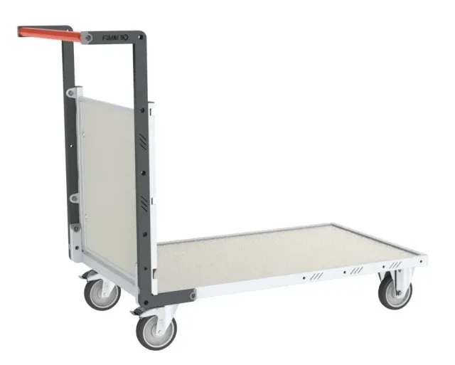 Fimm chariot PP alvéolaire 1 dossier tôle galva 250 kg
