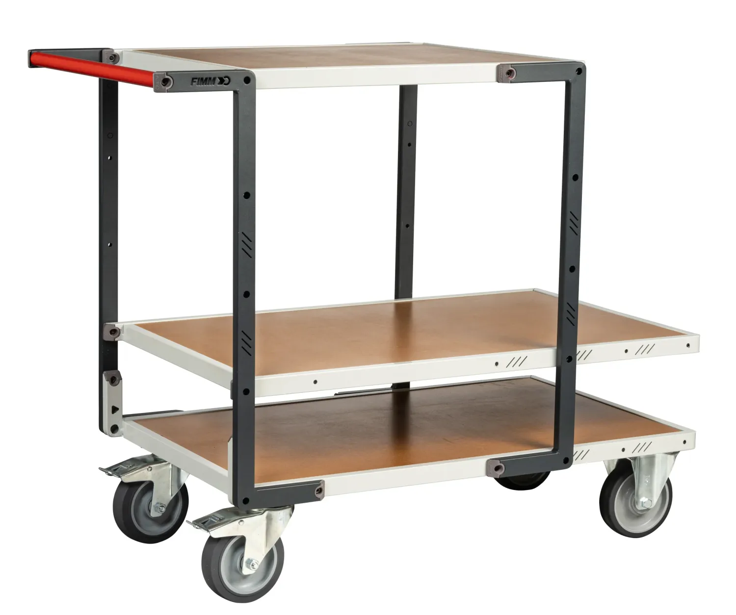 Fimm Flatpack servante 3 plateaux médium 400 kg