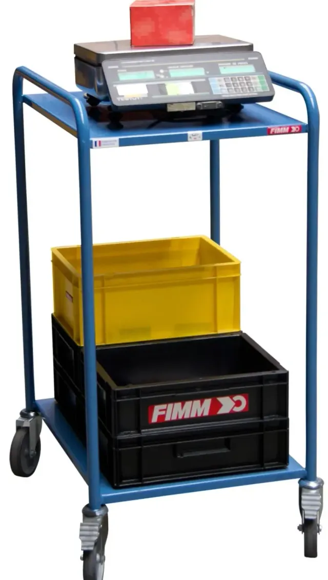 Fimm petite servante 2 plateaux tôle 250 kg