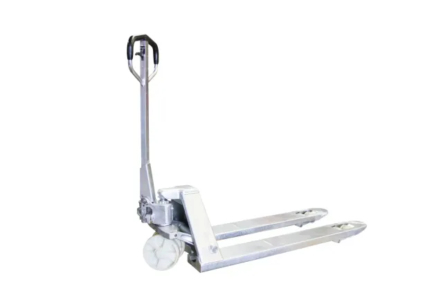 Fimm transpalette manuel galva 2000 kg vérin inox