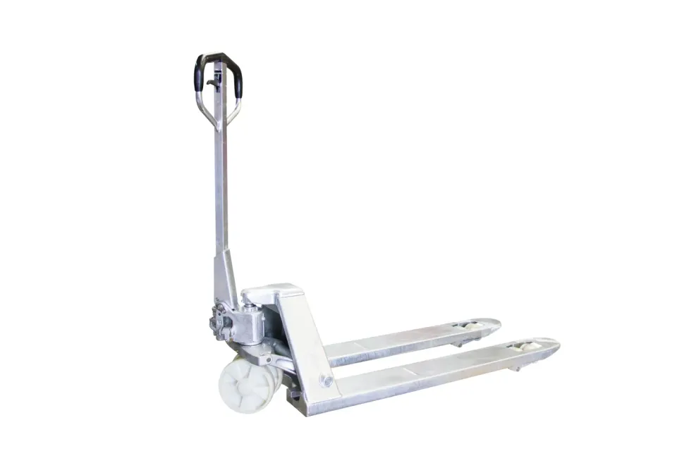 Fimm transpalette manuel galva 2000 kg vérin inox