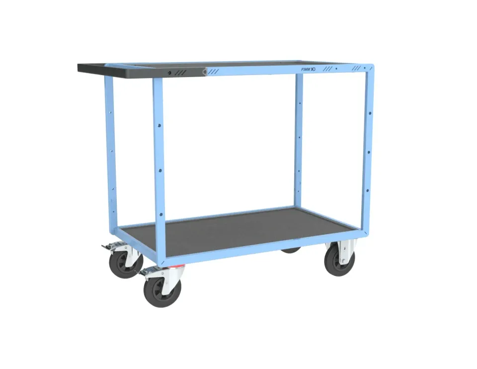 Fimm galva 2 plateaux servante 400 kg tapis