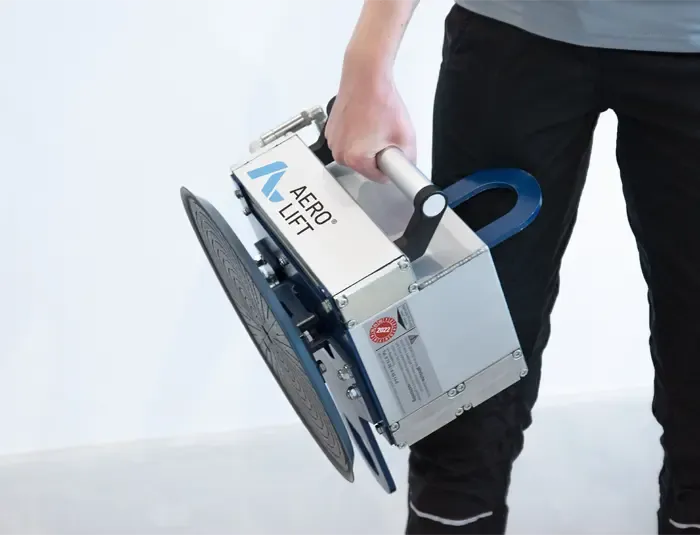 LIFTOP Ergo Chantier Aéro Cube manipulateur ventouse 250 kg autonome
