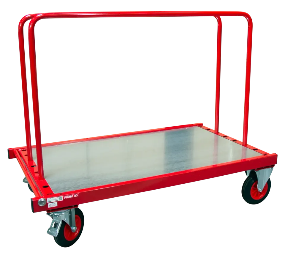 Fimm Chariot Porte-Panneaux 500 kg 1380x800 mm Roues 200