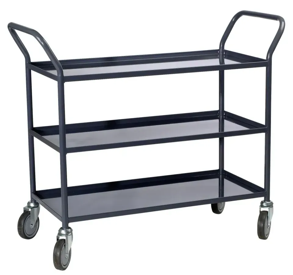 Fimm Servante 3 plateaux tôle rebord 200 kg