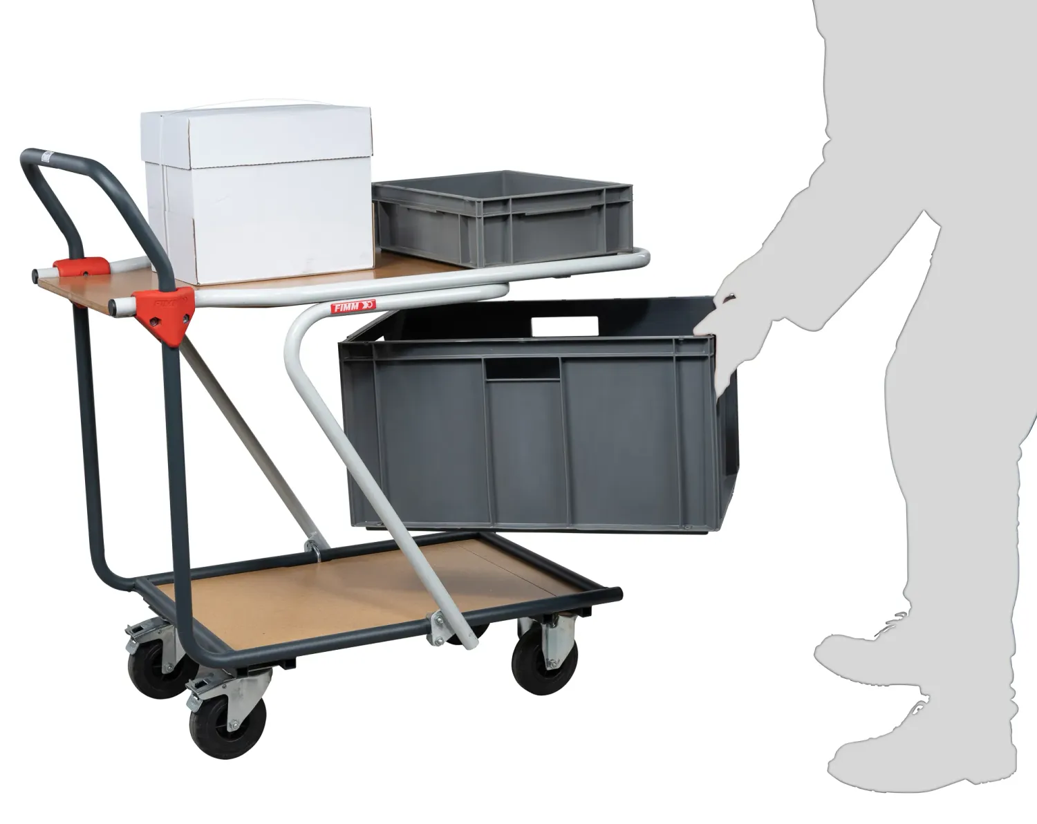 Fimm desserte chargement facilité 250 kg 2 plateaux