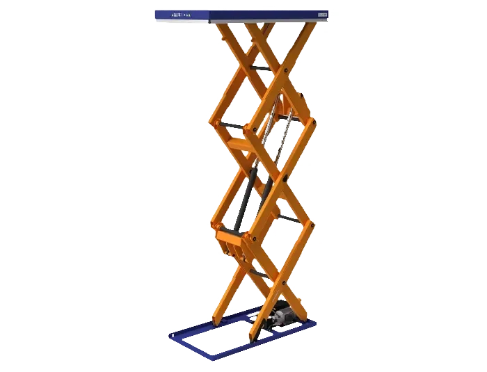 LIFTOP triple ciseaux table élévatrice verticale 5 tonnes