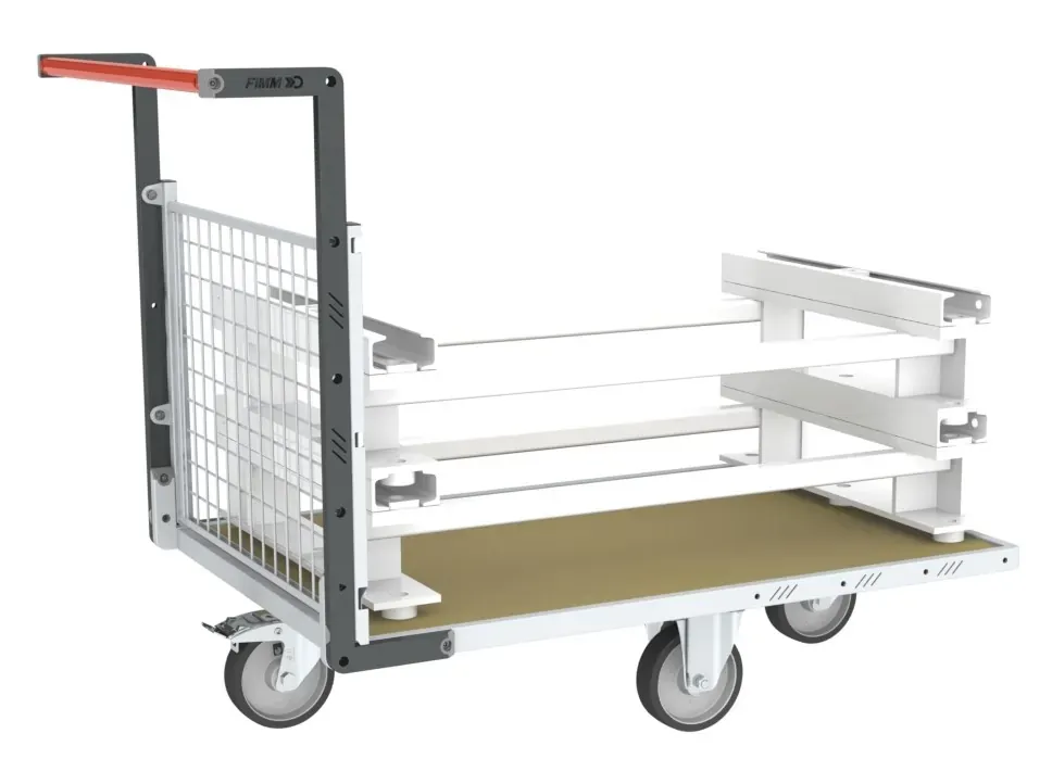 Fimm chariot grillagé 1 dossier 1200x800 mm 500 kg
