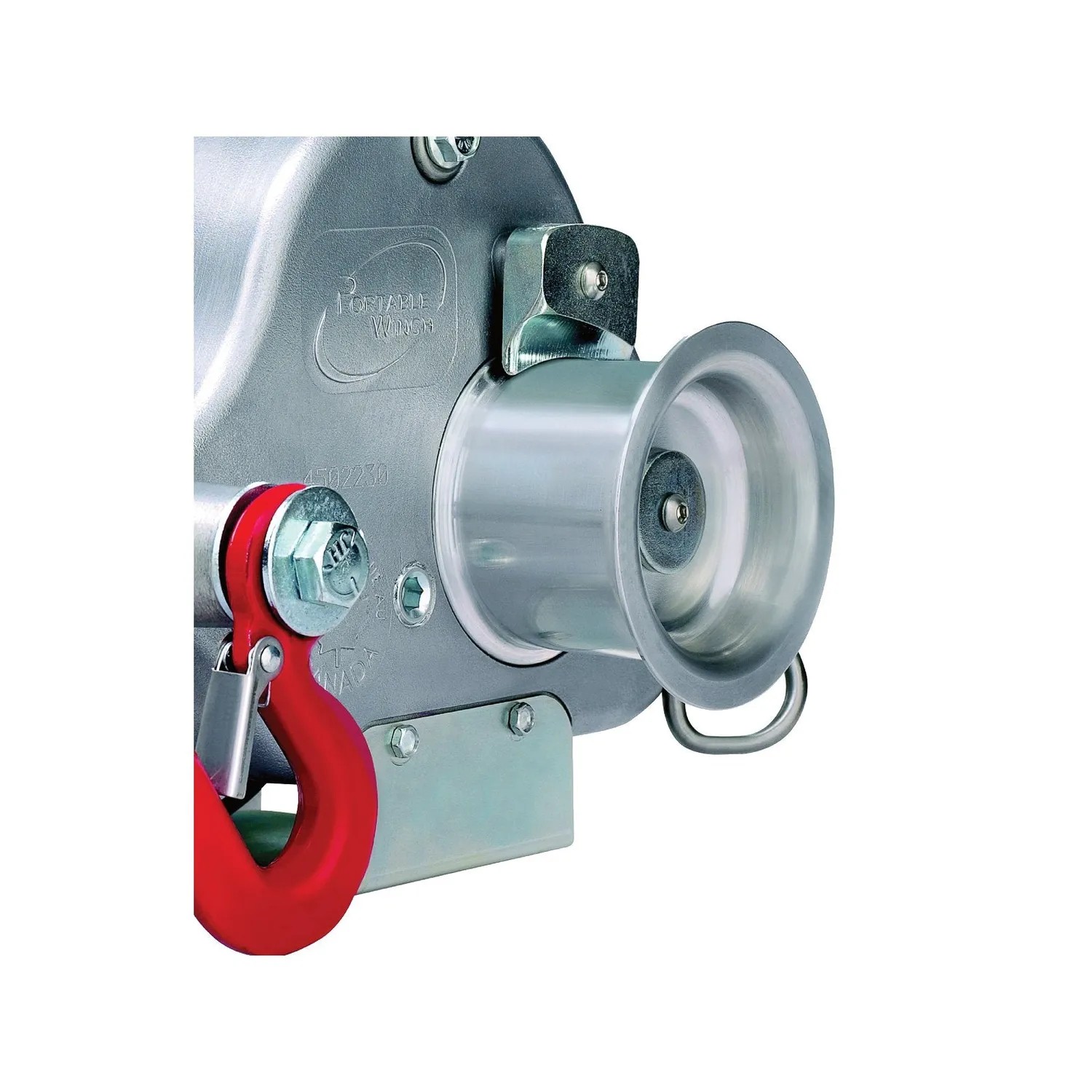 Portable Winch tambour cabestan avec guide corde