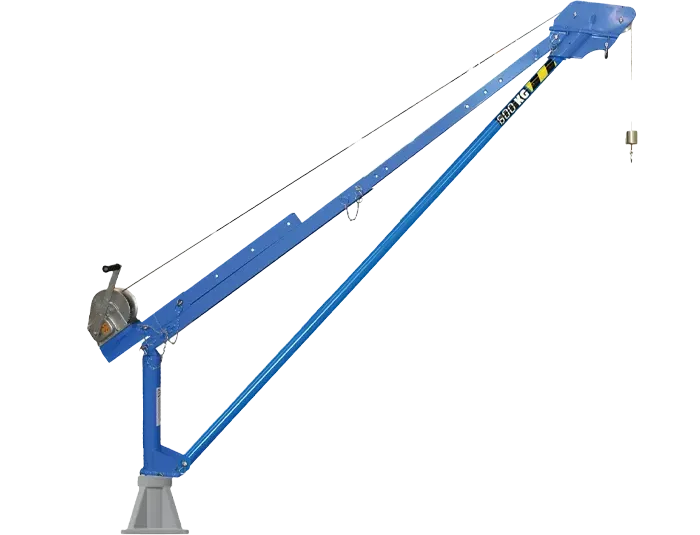 LIFTOP Potalu 600T potence amovible alu avec treuil 600 kg