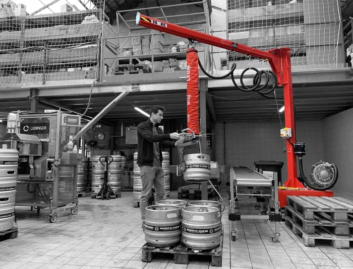 LIFTOP TDL P Tube de Levage Ventouse 65 kg Inox