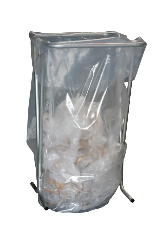 Fimm Porte-poubelle fixe 240 L support gris métallisé